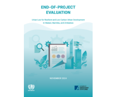 Phase I End-of-Project Evaluation: Urban Law for Resilient and Low-Carbon Urban Development in Malawi, Namibia, and Zimbabwe